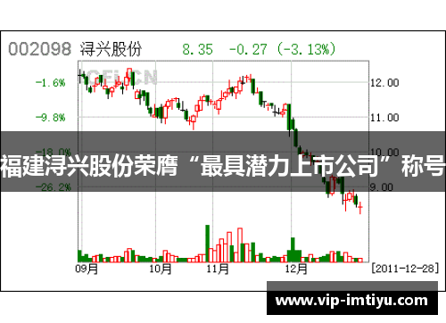 福建浔兴股份荣膺“最具潜力上市公司”称号